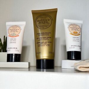 New and Sealed 3 Perlier Honey Miel Hand Cream
